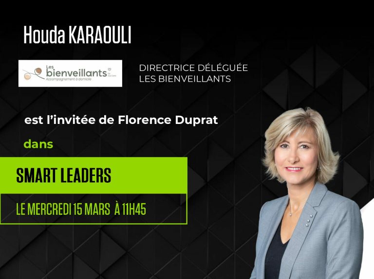 Houda Karaouli est l'invitée de Florence Duprat sur Bsmart